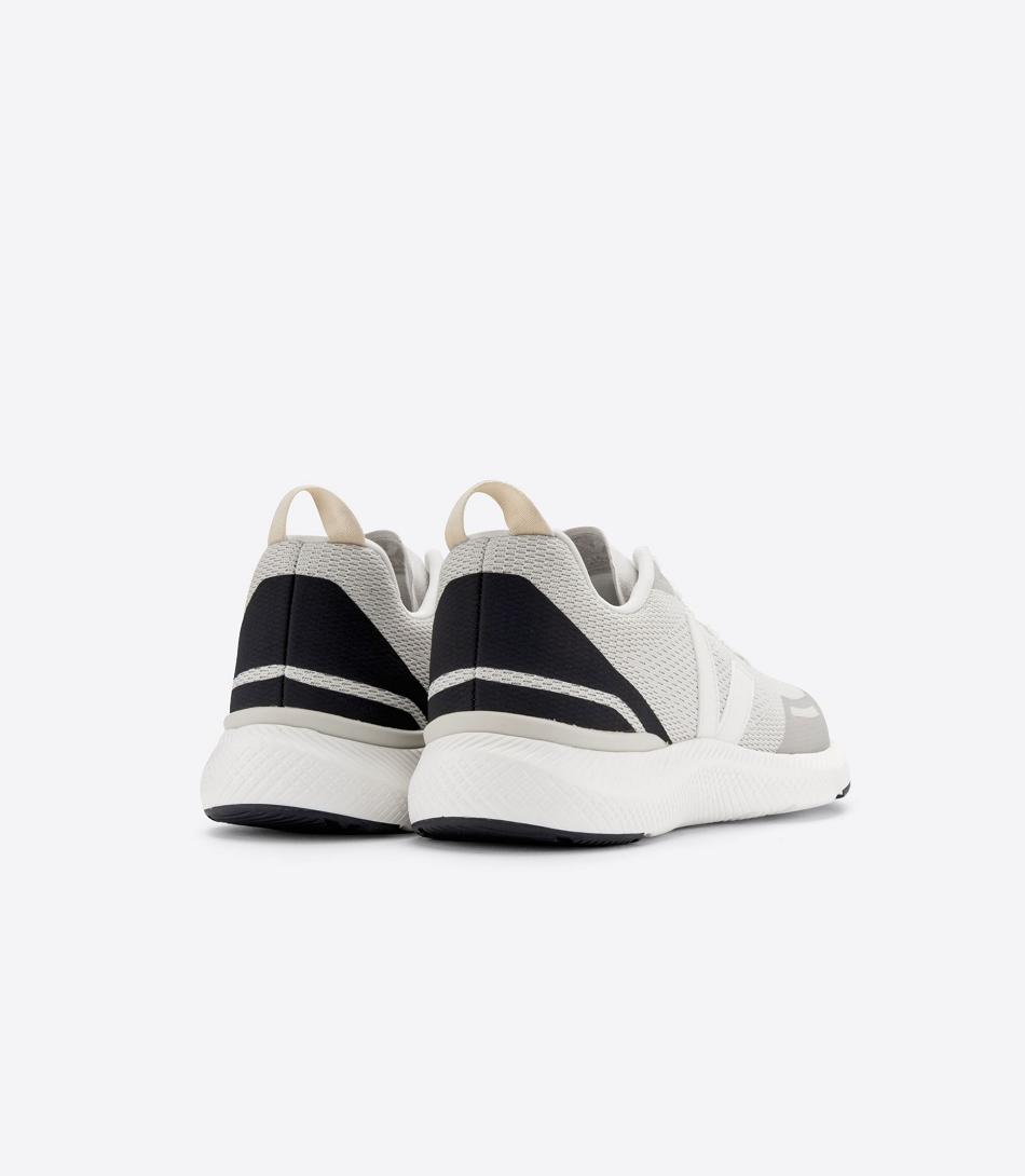 Adults Veja Impala Engineered-mesh Natural Vegan Beige Negras | QCLUV69045