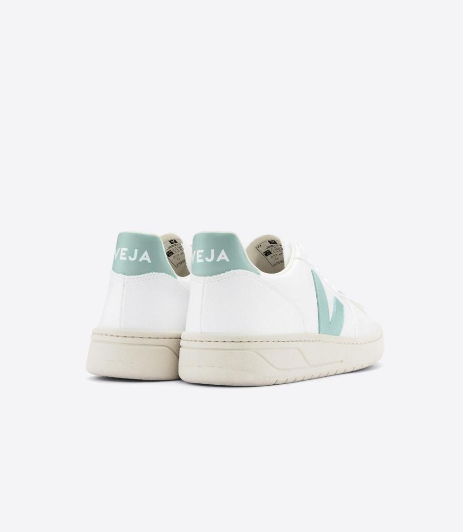 Adults Veja V-10 Cwl Matcha Vegan Blancas | QCLWA39288