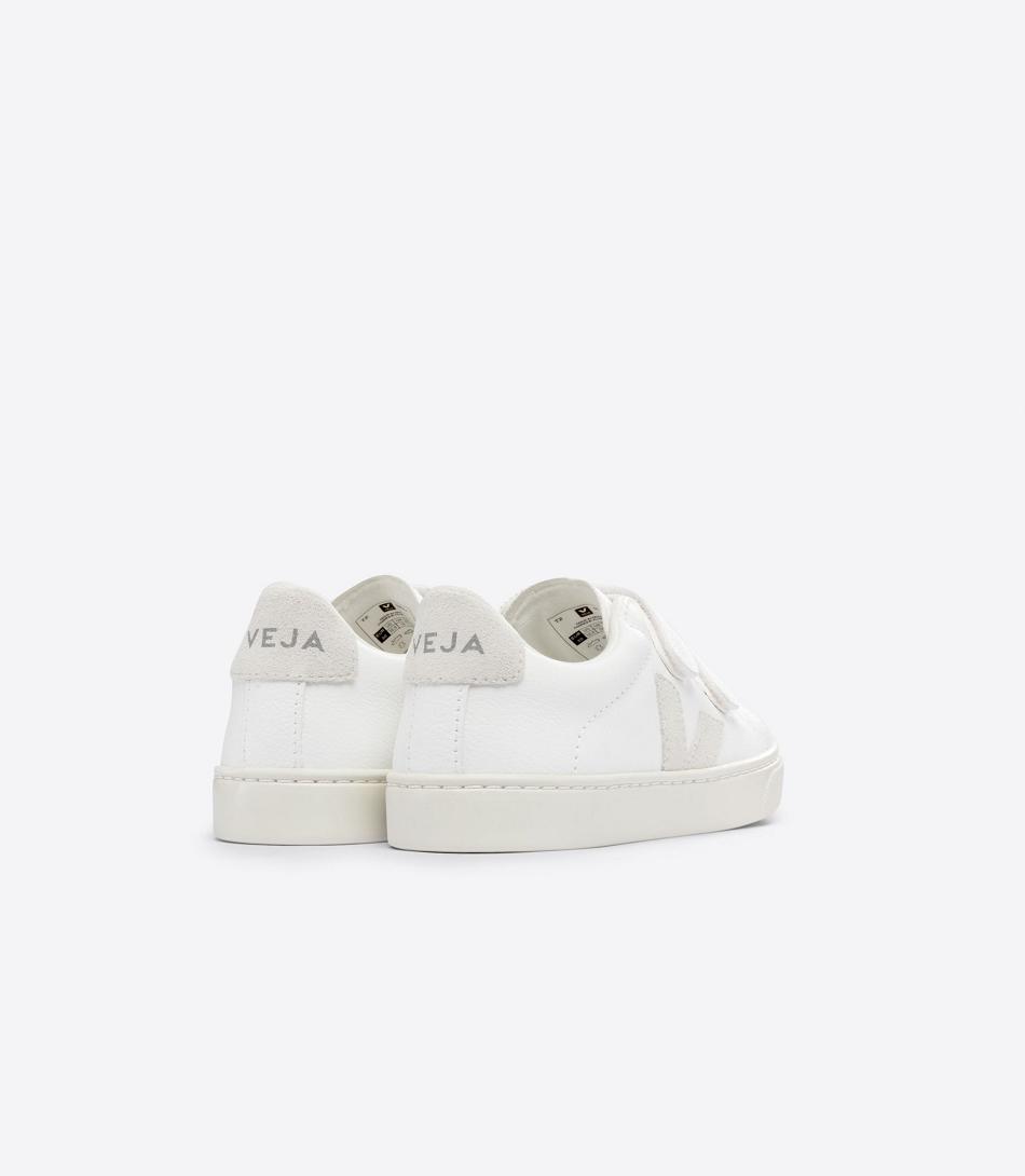 Esplar Veja Chromefree Cuero Natural Niños Blancas Beige | ECLVG77984