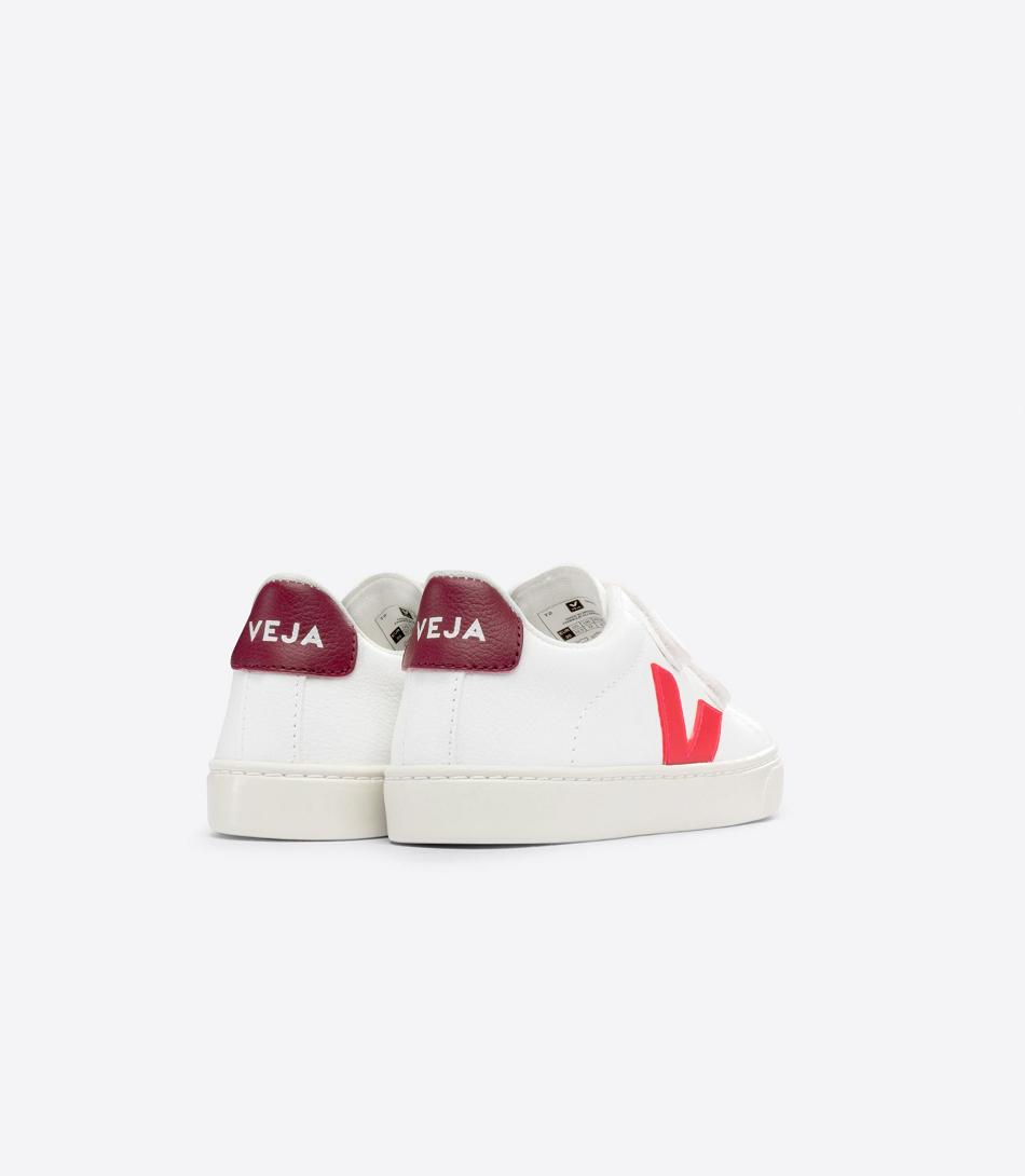 Esplar Veja Chromefree Cuero Rose Fluo Marsala Niños Blancas Rosas | LCLTR40354