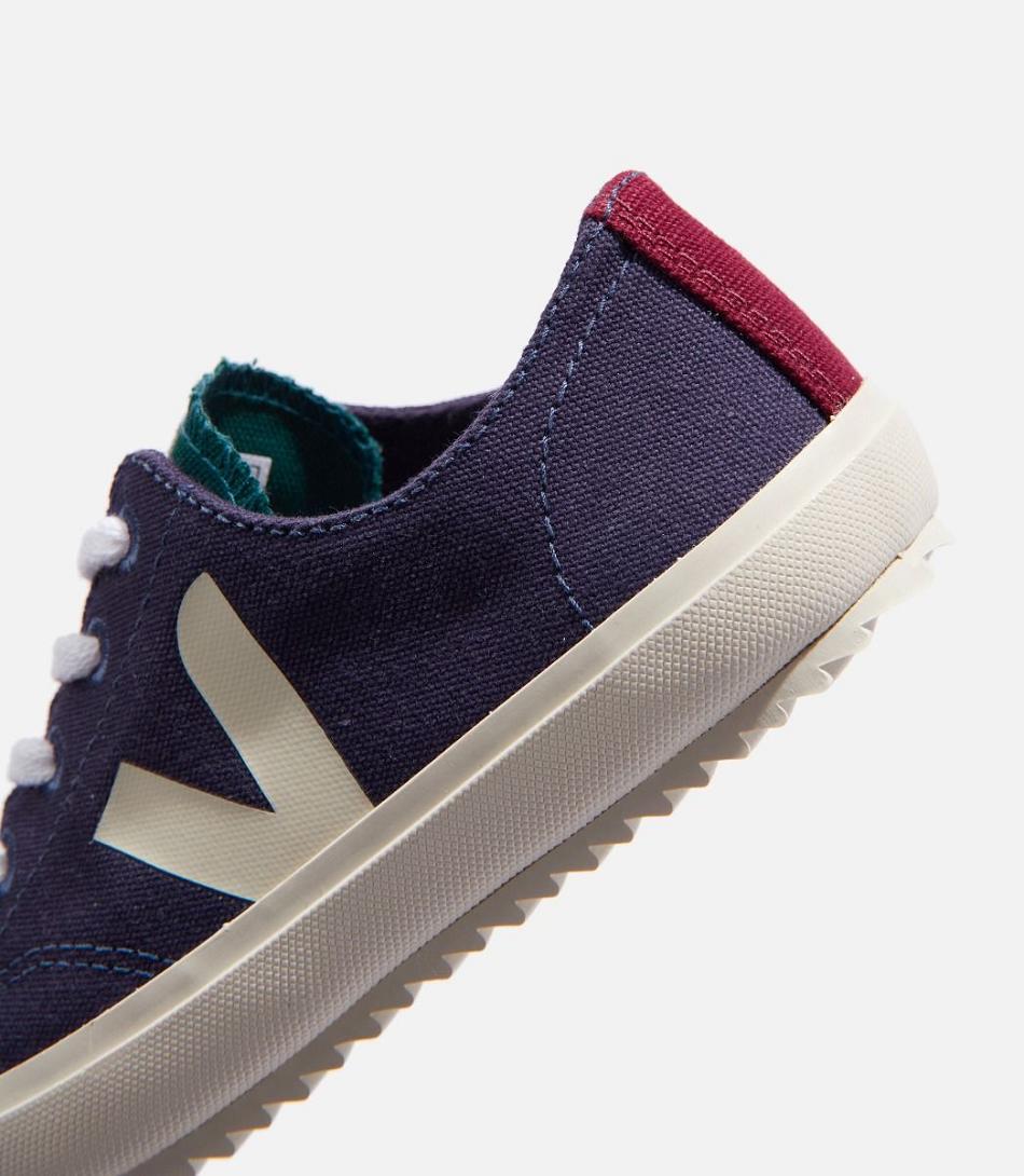 Flip Veja Laces Lona Multico Marine Niños Azules | UCLND48862