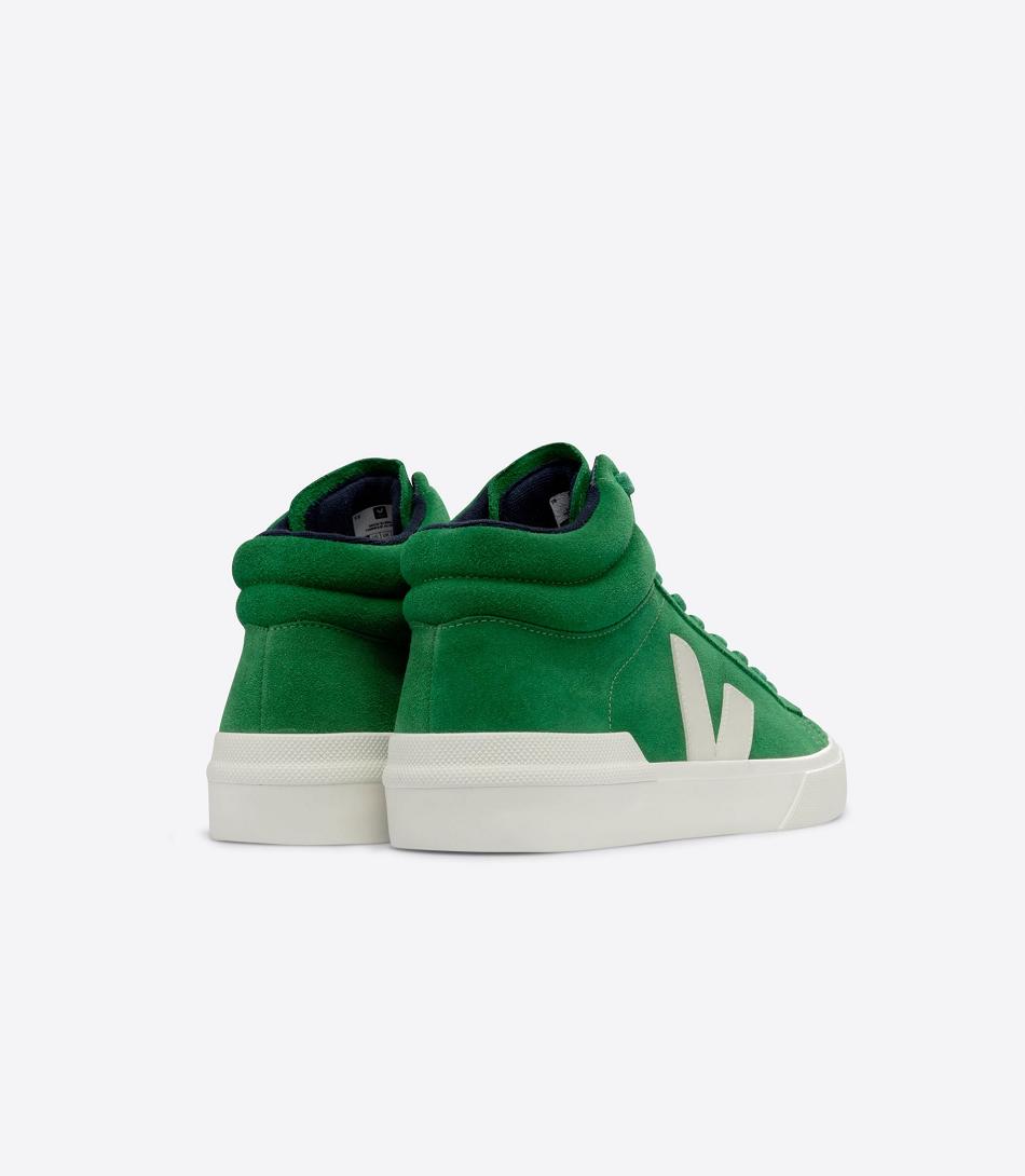 Minotaur Veja Gamuza Emeraude Pierre Hombre Verde | CLQCS43025