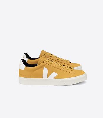 Adults Veja Campo Nubuck Moutarde Outlet Blancas | GCLEC66512