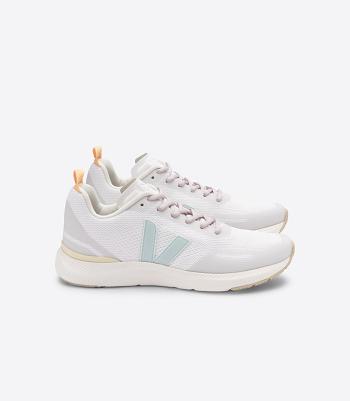 Adults Veja Impala Engineered-mesh Eggshell Menthol Vegan Blancas | FCLUI25546