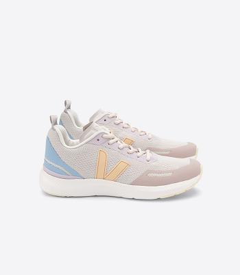 Adults Veja Impala Engineered-mesh Natural Peach Vegan Beige Coral | ECLHC88095