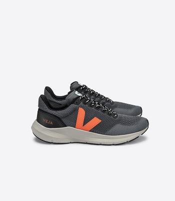 Adults Veja Marlin Lt V-knit Storm Fluo Vegan Naranjas | ACLWC86102