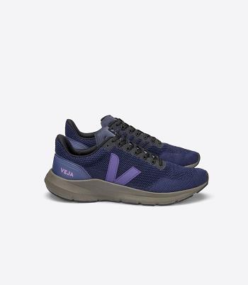 Adults Veja Marlin V-knit Nil Kaki Sole Outlet Moradas | MCLHR62614