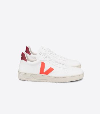 Adults Veja V-10 Cwl Fluo Marsala Outlet Blancas Naranjas | GCLEC81548