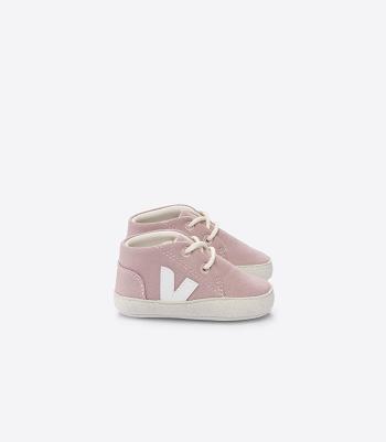 Kids Veja Baby Lona Babe Vegan Blancas | CLNZX99261