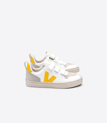 Kids Veja V-10 Cwl Tonic Outlet Blancas | ECLHC95547