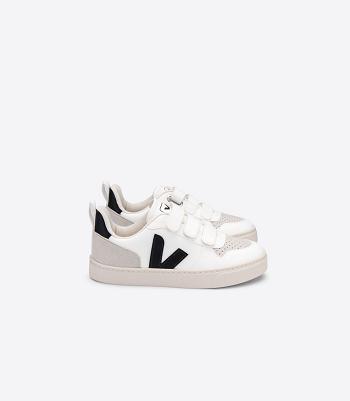 Kids Veja V-10 Cwl Vegan Blancas Negras | DCLVO86077