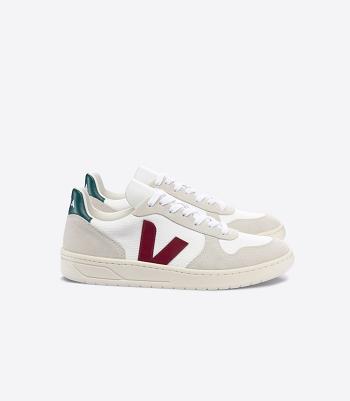 V-10 Veja B-mesh Marsala Brittany Mujer Blancas | CLNZX84308