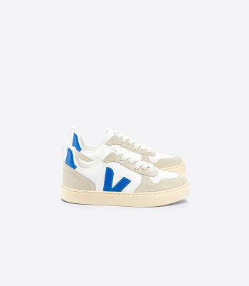 V-10 Veja Chromefree Cuero Paros Almond Niños Blancas | LCLTR33755