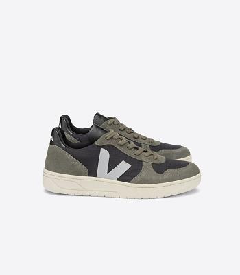 V-10 Veja Ripstop Oxford Mud Mujer Negras Gris | CLJZR35880