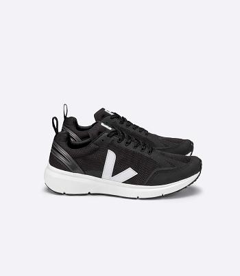 Zapatillas Running Carretera Veja Condor 2 Alveomesh Sneakers Negras Blancas | CLXMI10101