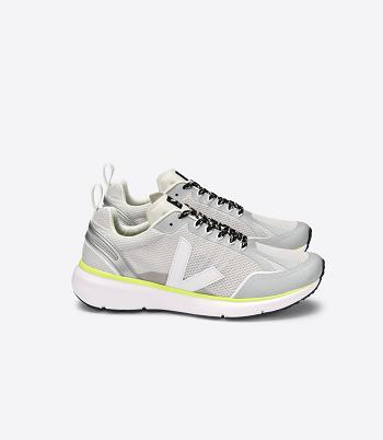 Zapatillas Running Carretera Veja Condor 2 Alveomesh Sneakers Gris Plateadas | QCLWA81996